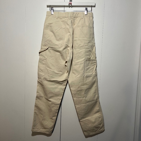 ZARA - HW Carpenter Khaki Pants - Size 6 - Picture 2 of 2